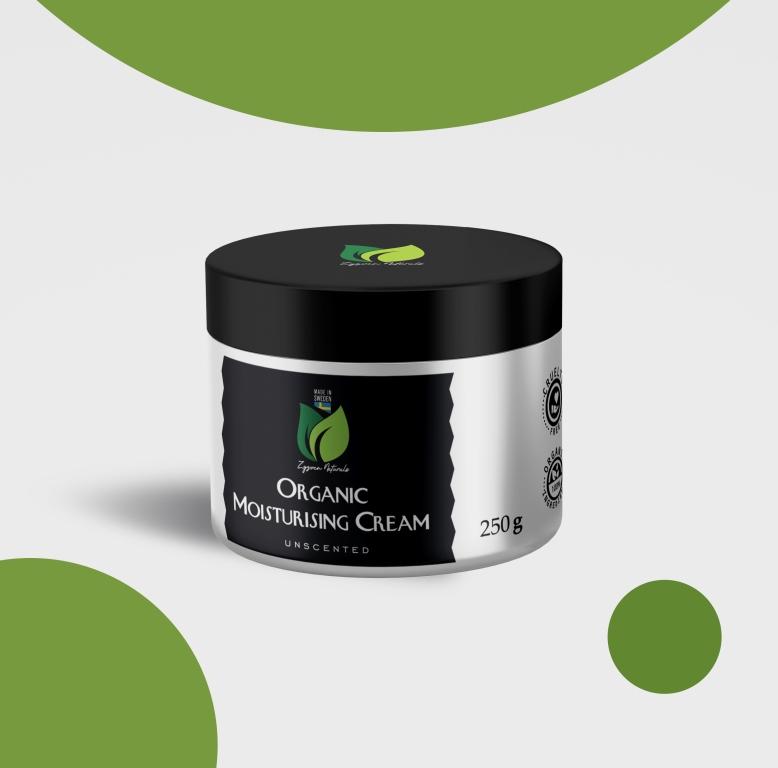 Unscented - Organic Moisturising Cream 250g