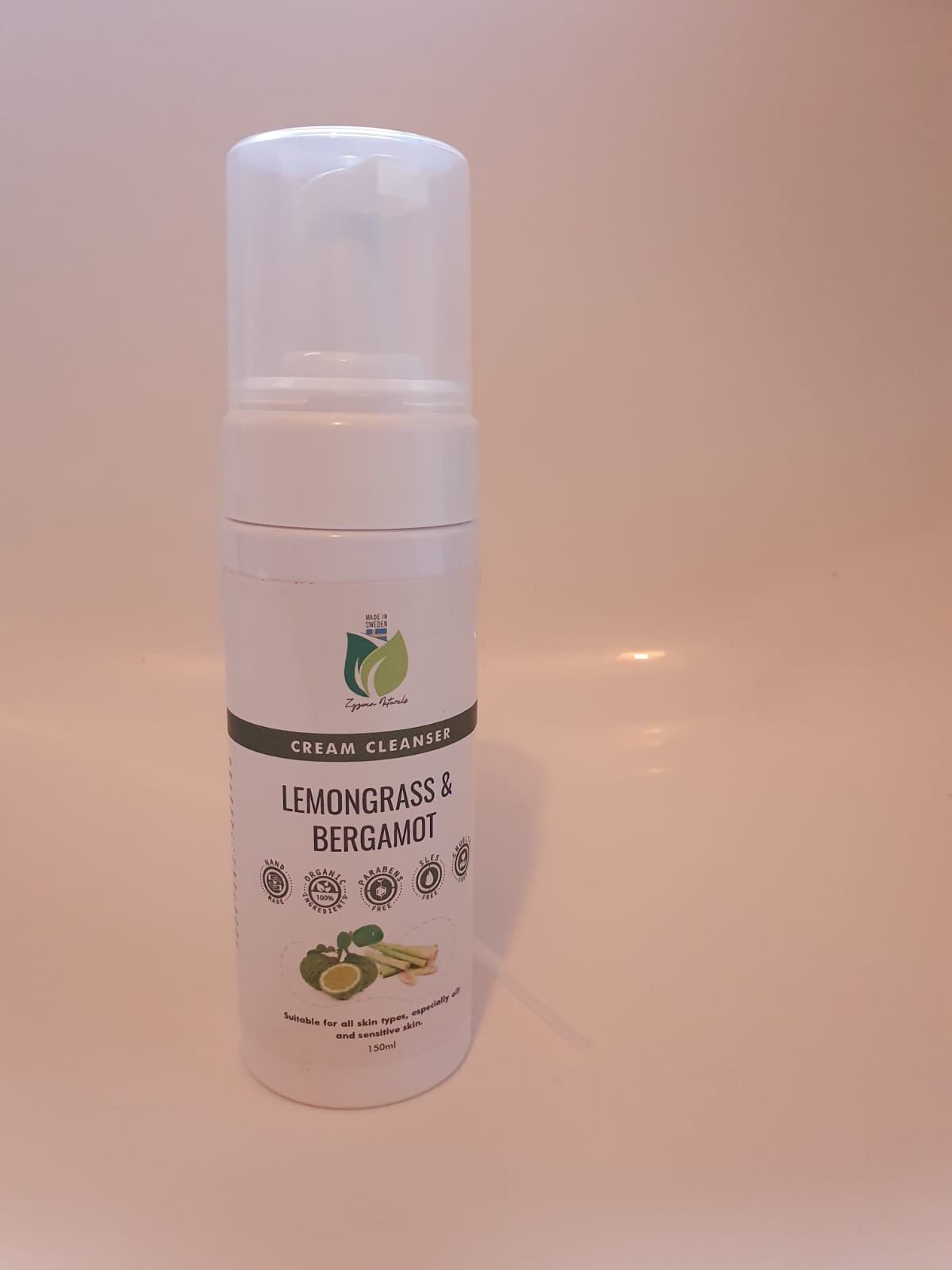 Lemongrass and Bergamot Cream Cleanser (150ml)